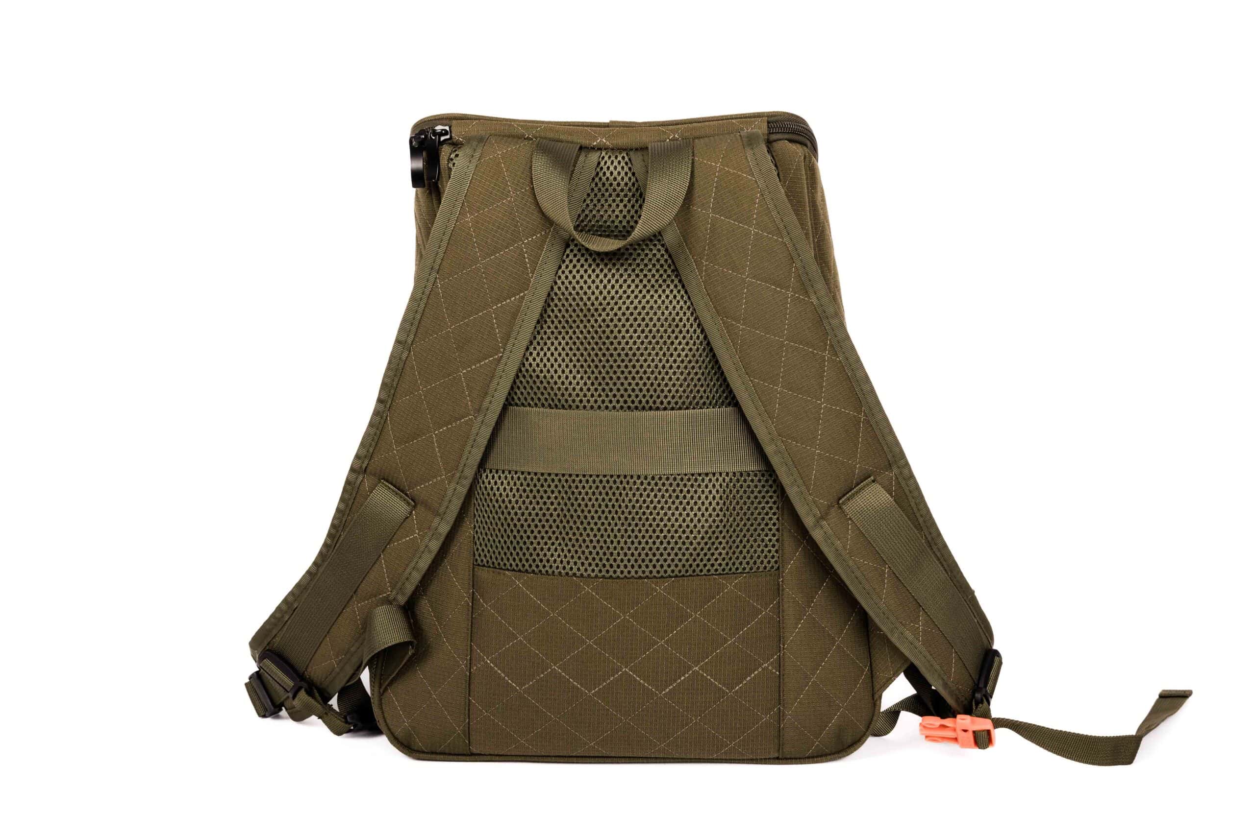 Pet Travel Bag / Backpack Set- Khaki - Image 4