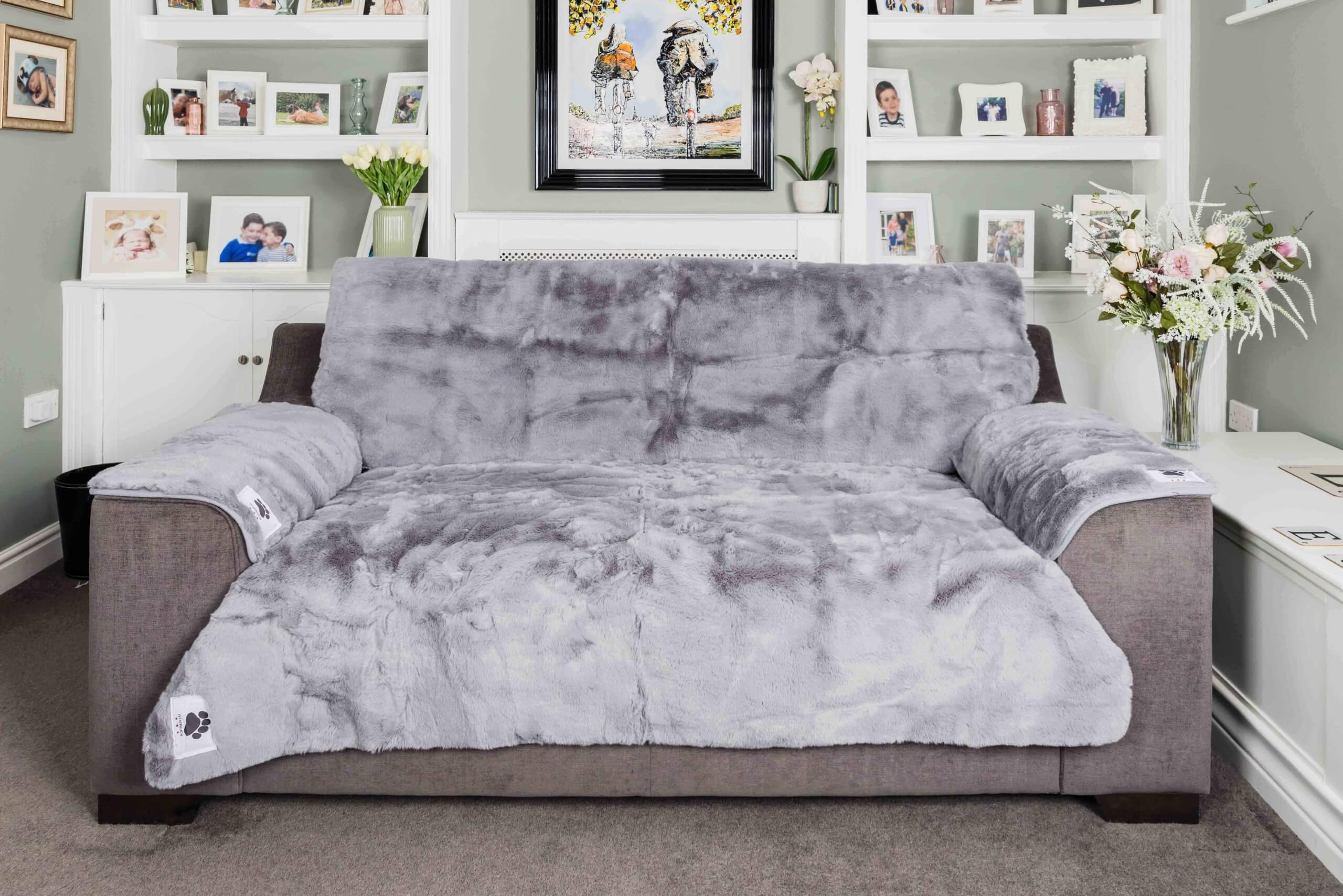 Comfy Cover Ultimate Sofa Bundle - Grey - Image 2
