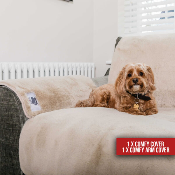 Comfy Cover Sofa Bundle - Stone